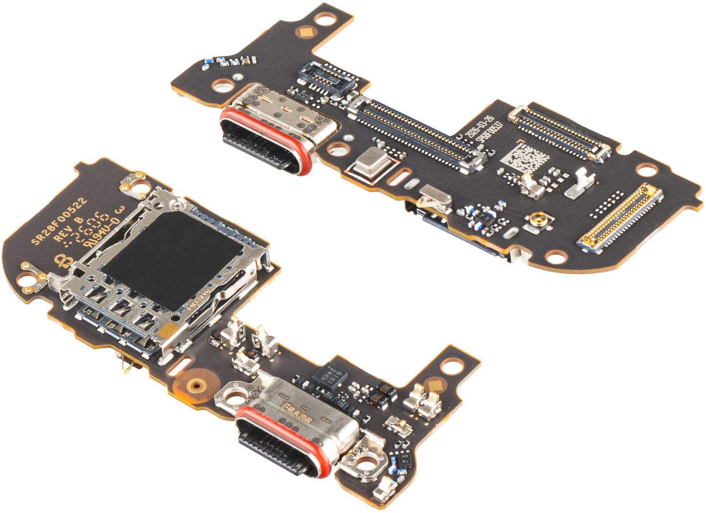 Latausliitinlevy - Mikrofoni - SIM-lukijamoduuli Motorola Edge 70 Pro, Service Pack 5B28C32413