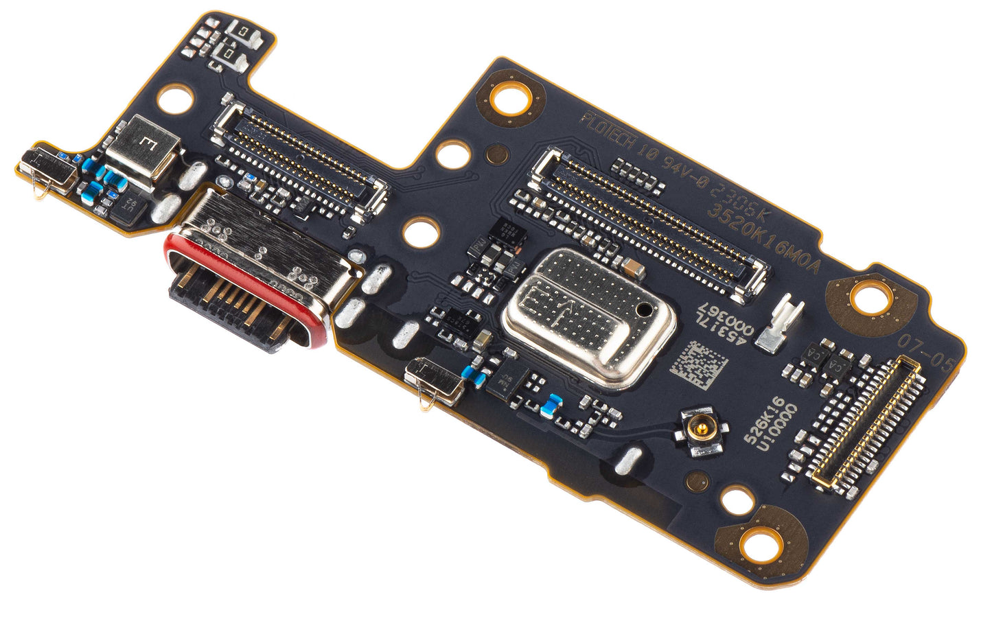 Latausliittimellä varustettu kortti - Mikrofoni - SIM-lukijamoduuli Xiaomi Redmi Note 11 Pro+ 5G, Service Pack 560003K16U00