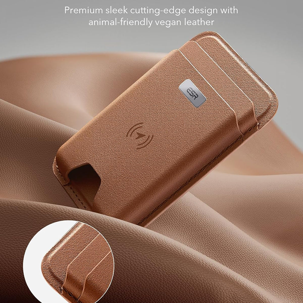 Magsafe-lompakko, ESR, Classic Geo, Ruskea