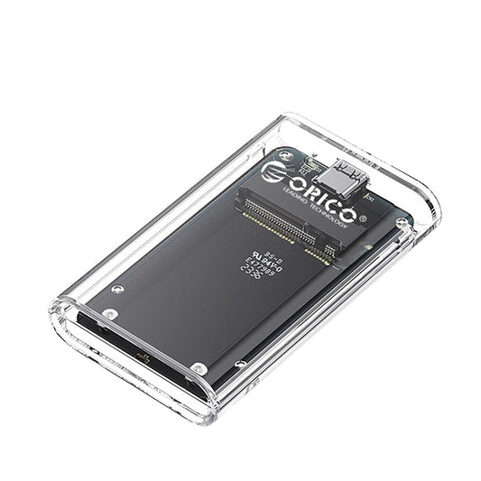 Orico TC10-MS -kotelo mSATA SSD:lle, läpinäkyvä
