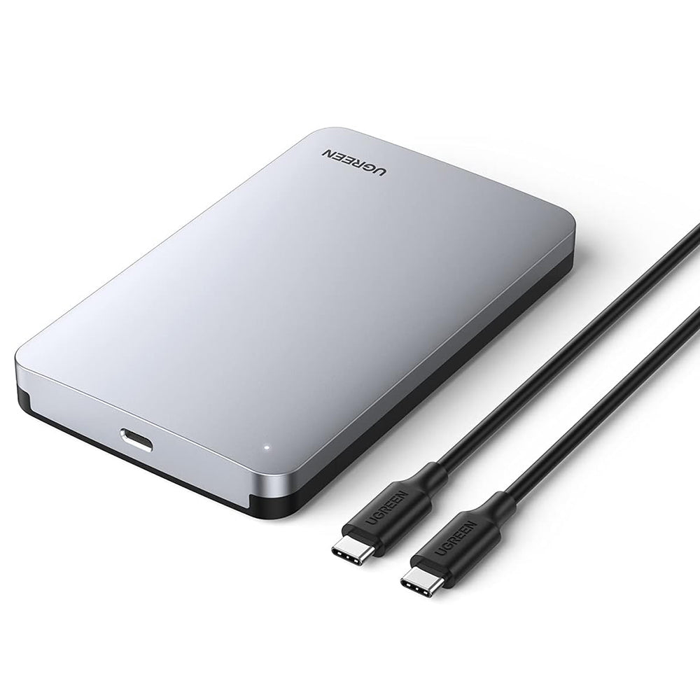 Rack UGREEN CM300 (70499) HDD / SSD SATA 2.5 tuumaa, USB-C, Harmaa