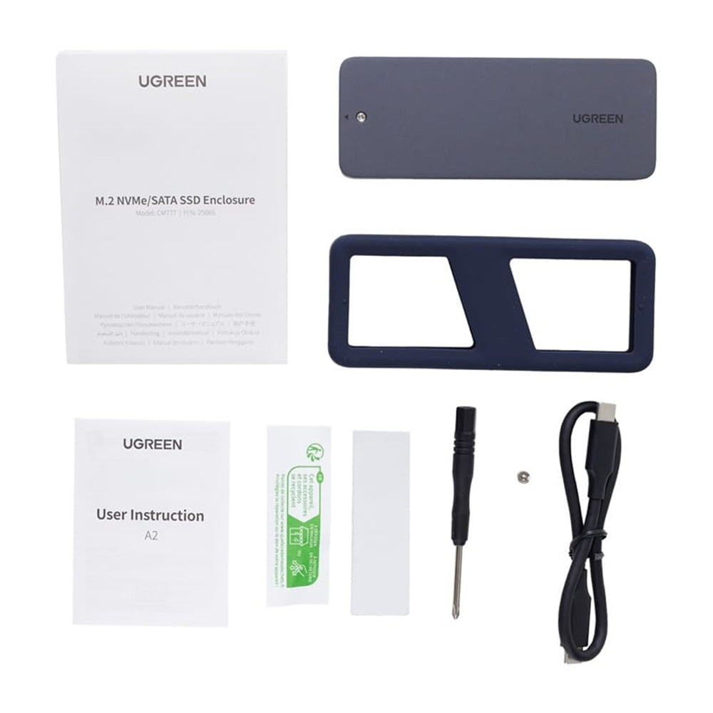 UGREEN CM777 (25665) -teline SSD M.2 NVMe:lle, Musta