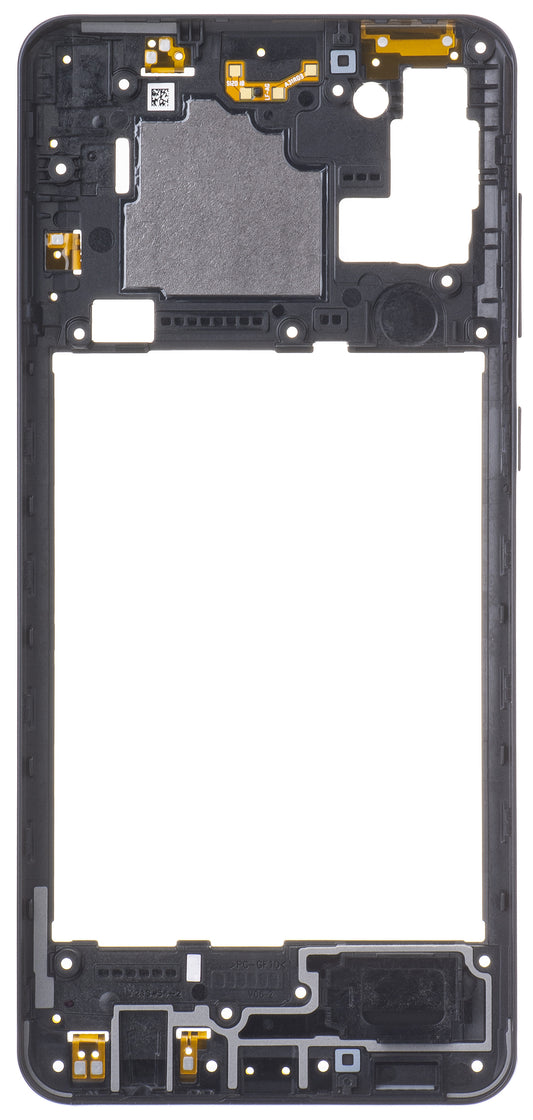 Samsung Galaxy Galaxy A21s A217 Mijloc kotelo, musta