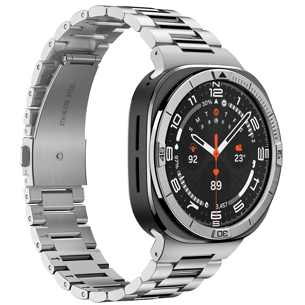 Spigen Tune Pilot -suojakehys Samsung Galaxy Watch Ultra2:lle, hopea ACS11616