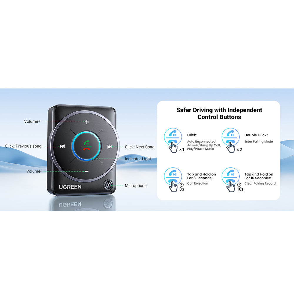 UGREEN CM723 Bluetooth-vastaanotin