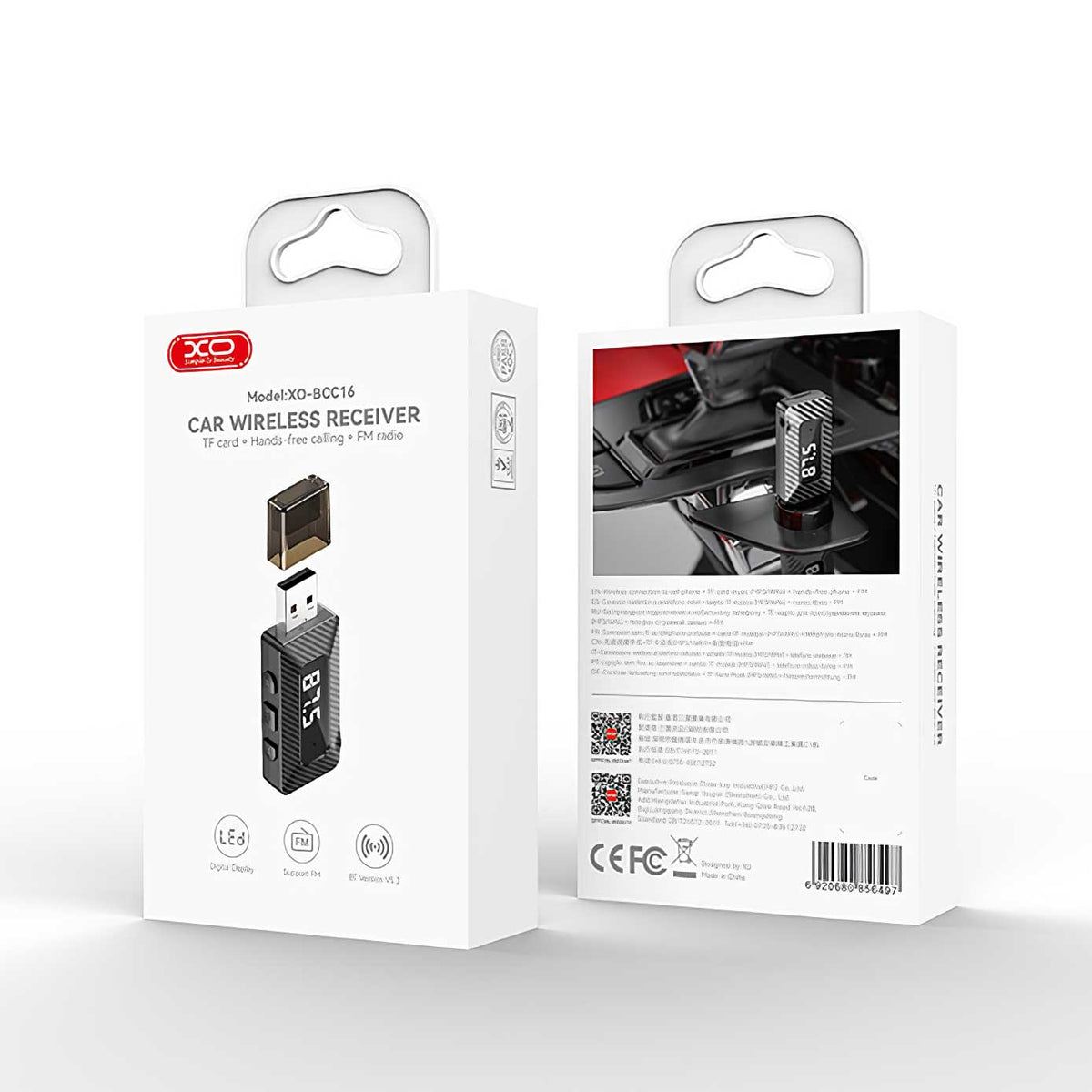 Bluetooth-vastaanotin XO Design BCC16