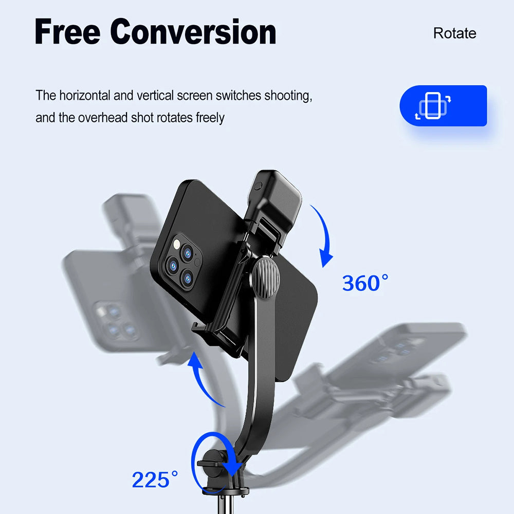 Selfie Stick Bluetooth Techsuit C01s, Universal, Musta