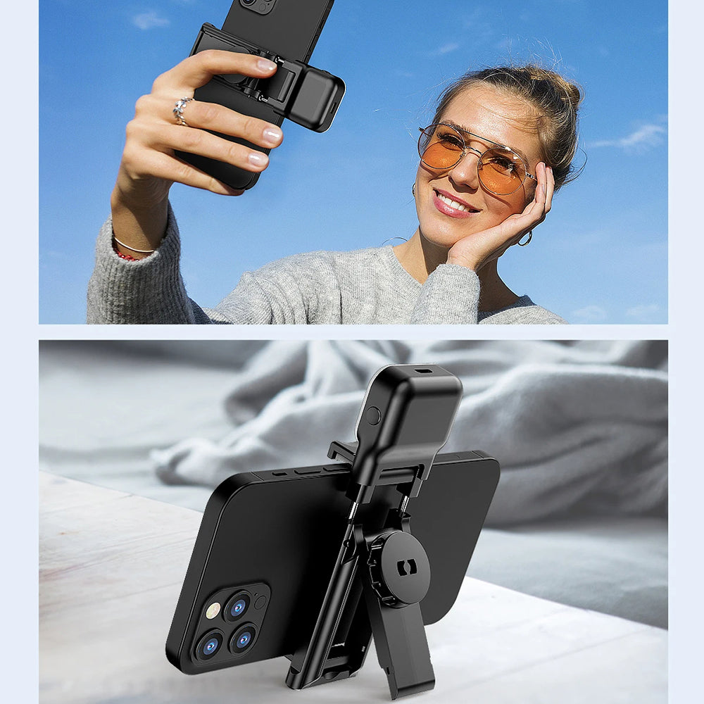 Selfie Stick Bluetooth Techsuit C01s, Universal, Musta