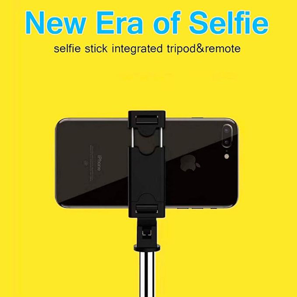 Selfie Stick Bluetooth Techsuit K07, Universal, Musta
