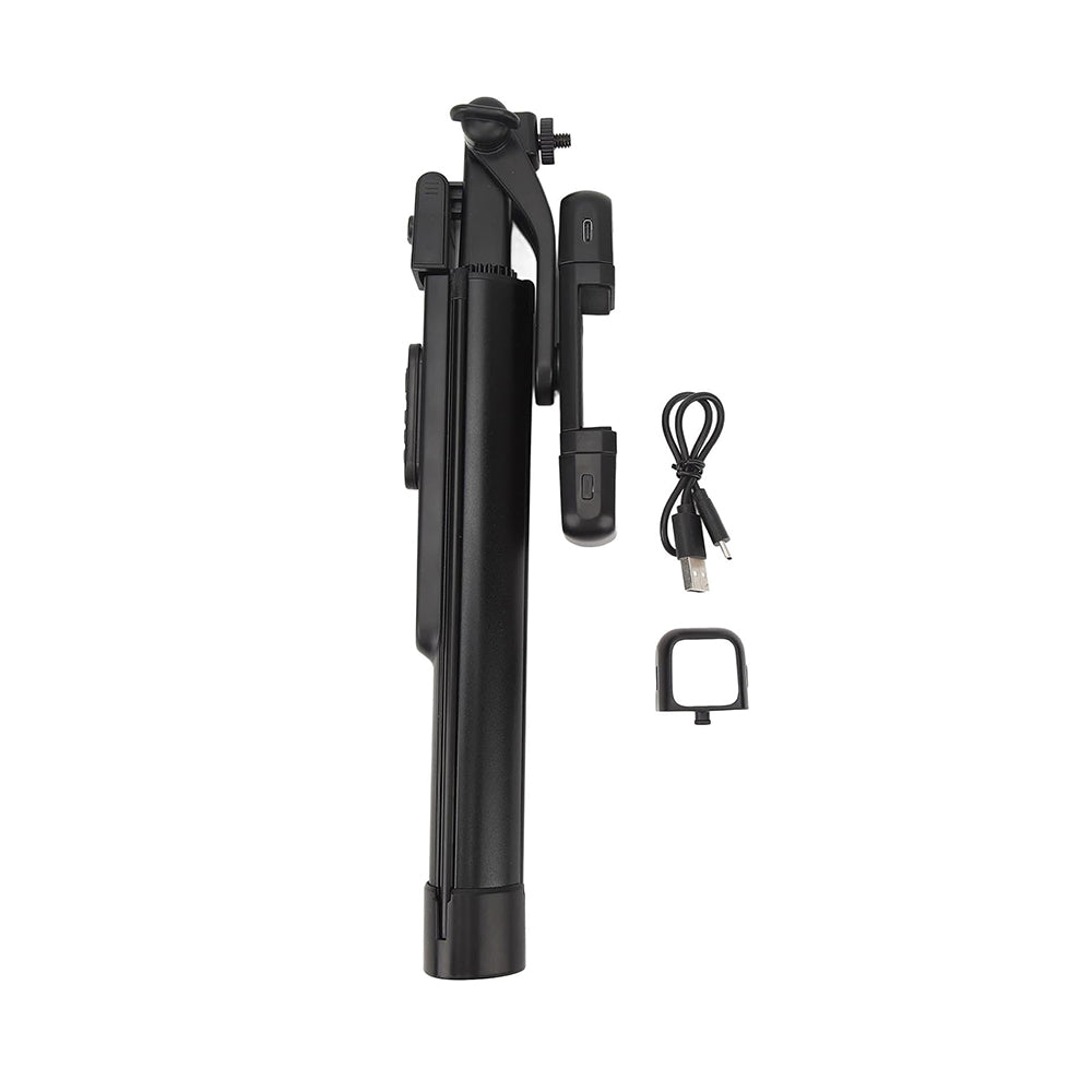 Selfie Stick Bluetooth Techsuit K30S, Universal, Musta
