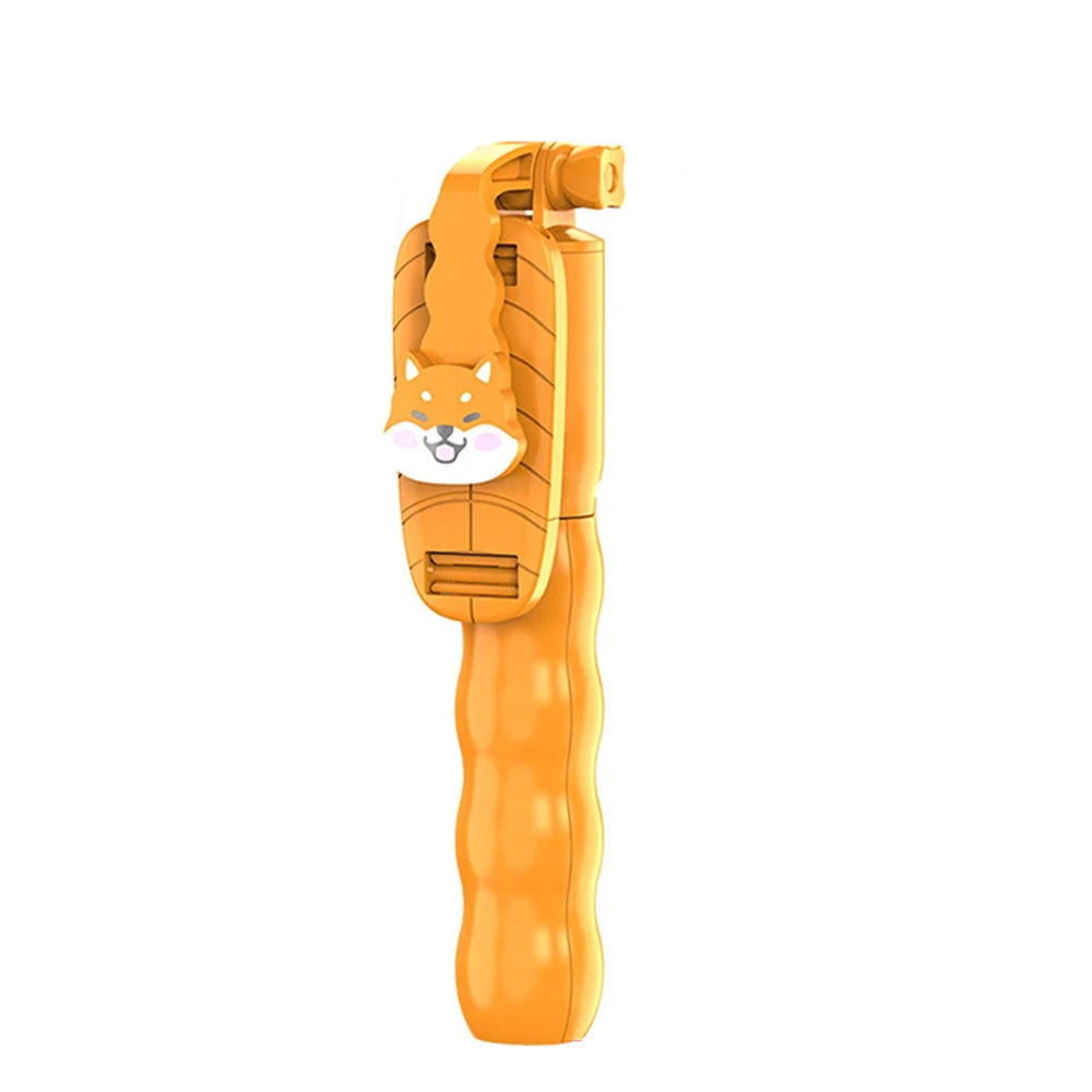 Selfie Stick Bluetooth Techsuit KT01, Universal, Oranssi