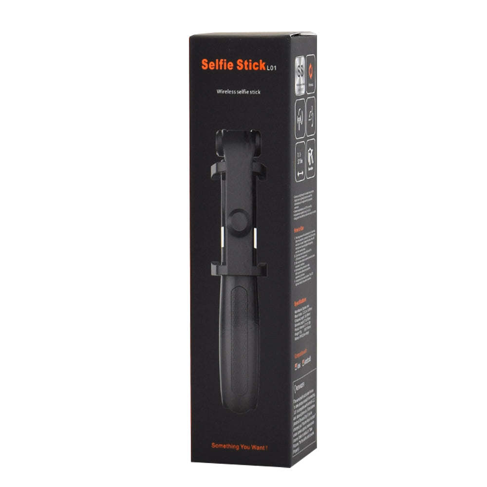 Selfie Stick Bluetooth Techsuit L01s, Universal, Black