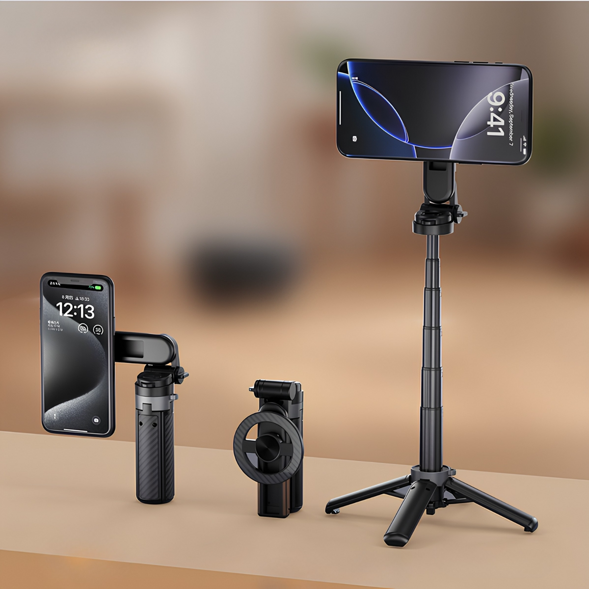 Selfie-tikku Bluetooth XO Design SS25 Pro, Universaali, Musta