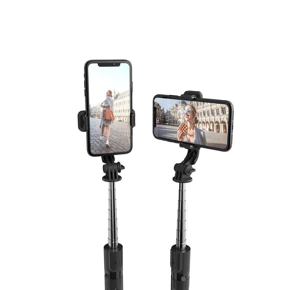 Selfie Stick Bluetooth Tech-Protect L02S, universaali, musta