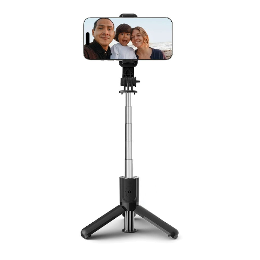 Selfie Stick Bluetooth Tech-Protect L02S, universaali, musta