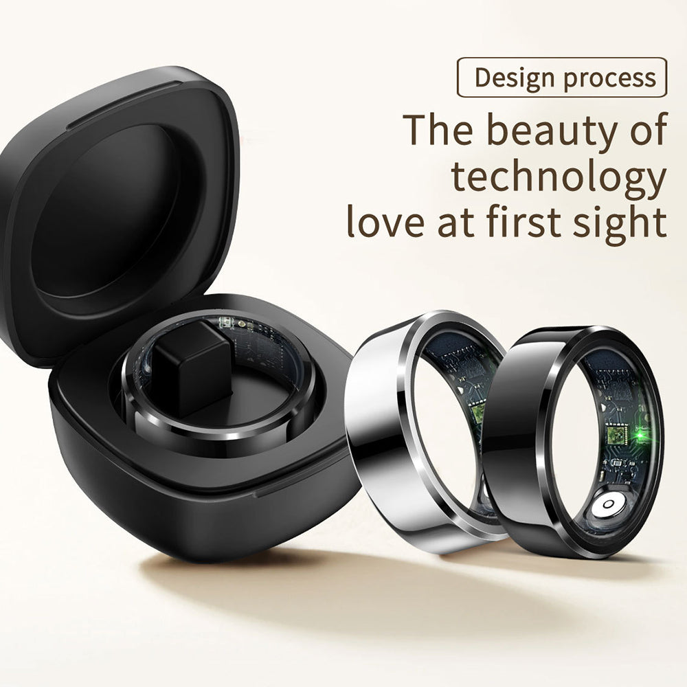 Smart Ring Techsuit R6, Koko 8, Musta
