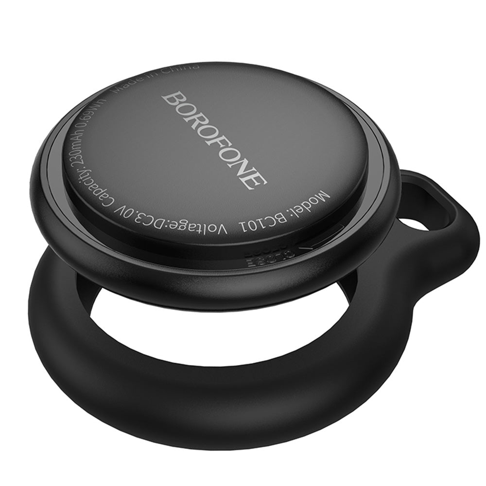 SmartTag Borofone BC101 Exquisite iOS-sarjalle, Musta