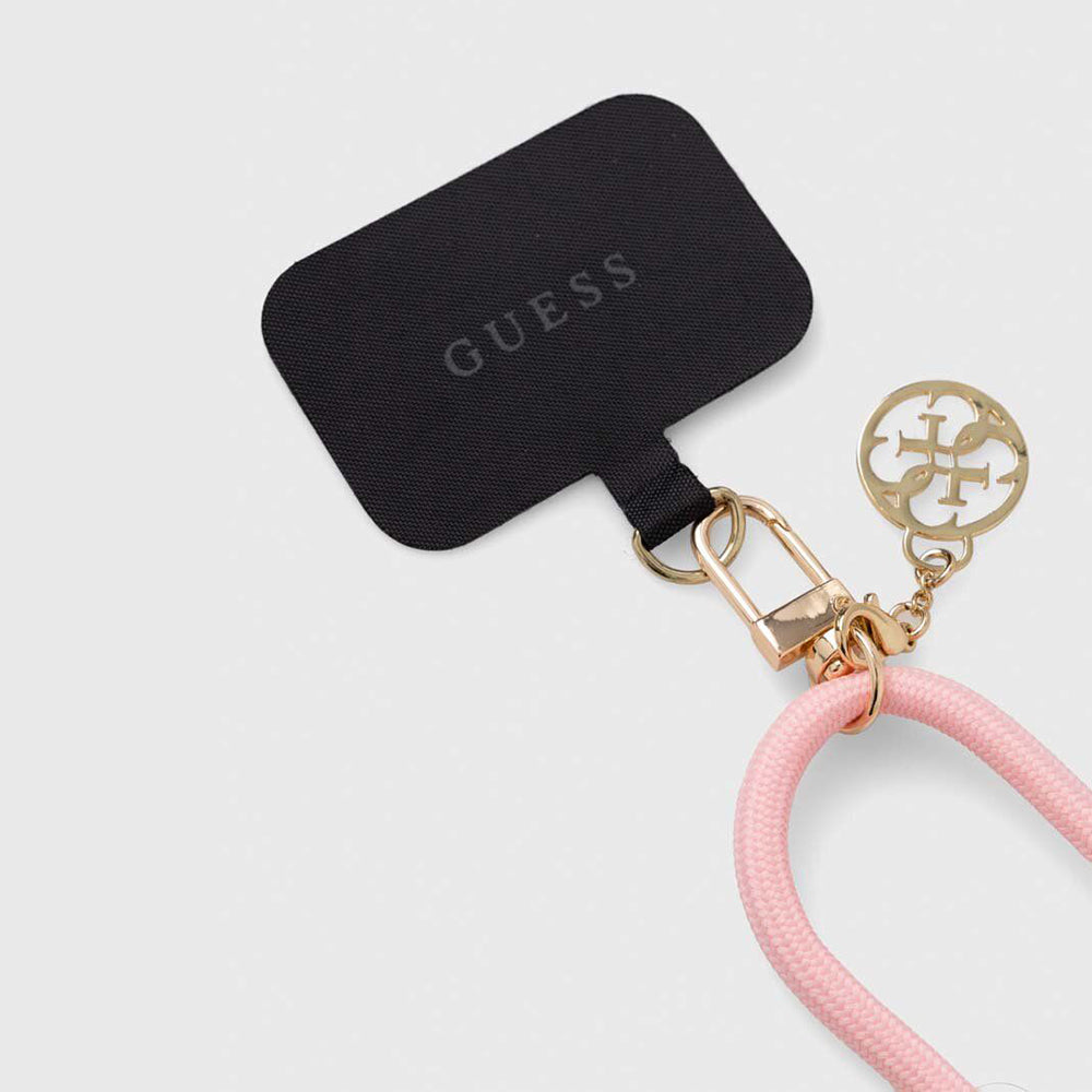 Guess CBDY 4G Charm -puhelinnyöri, Vaaleanpunainen