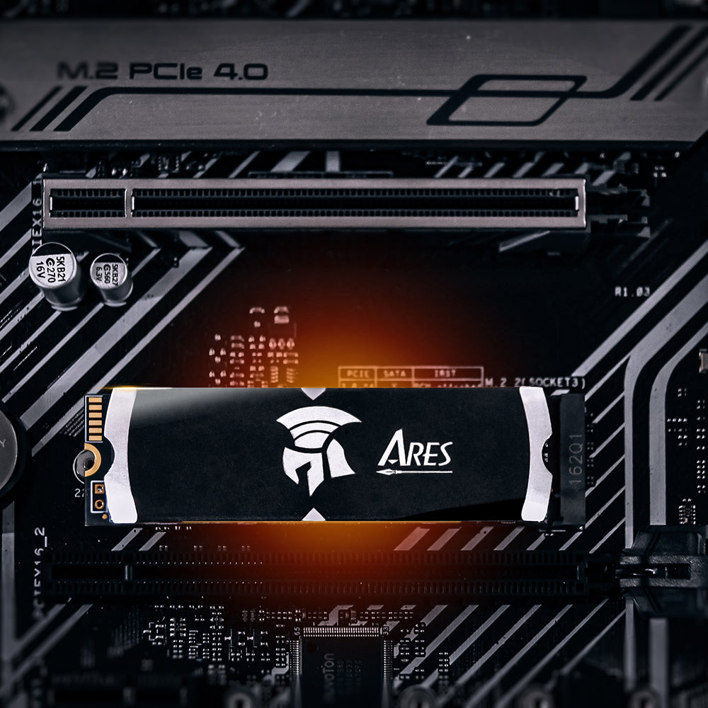 Solid State Drive (SSD) Dato Ares Dark Sword, 1TB, NVMe 1.4, PCIE Gen4x4, Musta ARSDSK-1TB