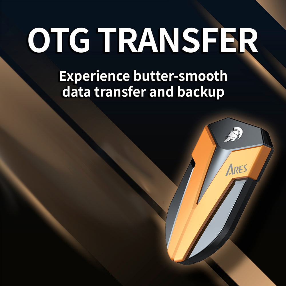 Solid State Drive (SSD Ulkoinen) Dato Ares Amber Shield, 500GB, Musta ARSASE-500GB