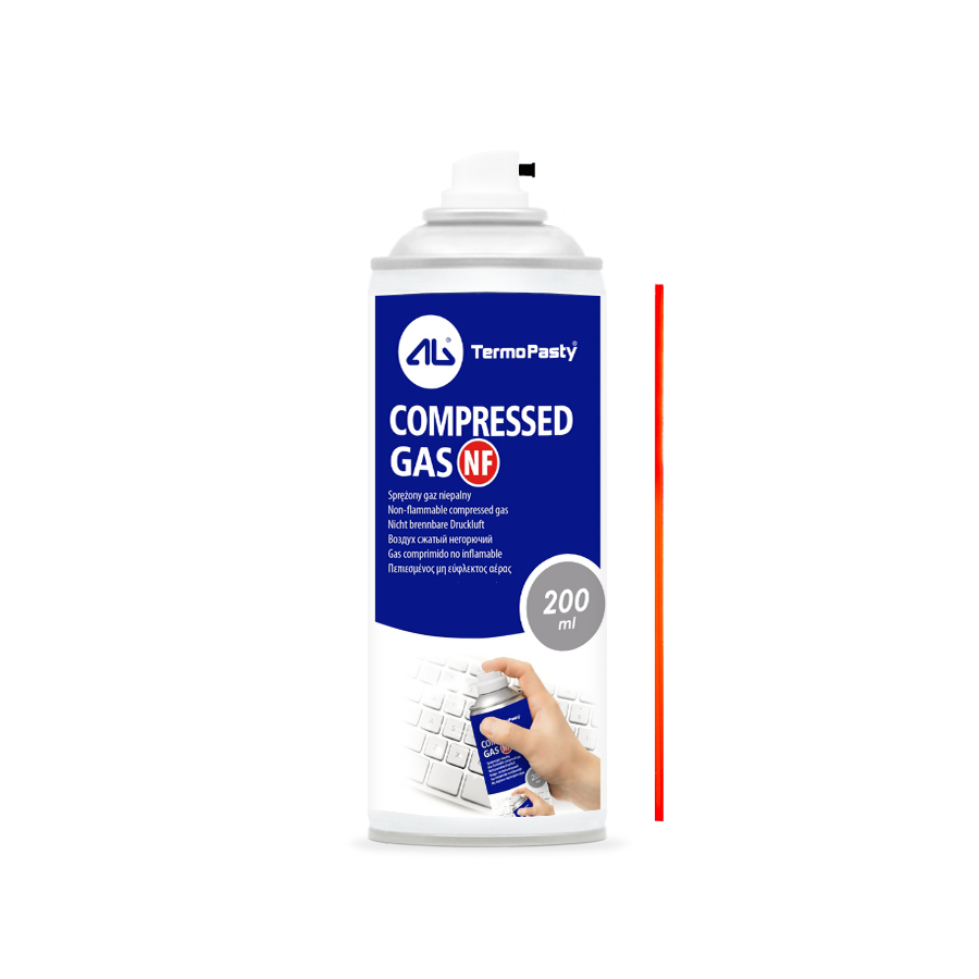 Compressed Air Spray AG Termopasty NF (Non-Flammable), 200ml ART.AGT-255