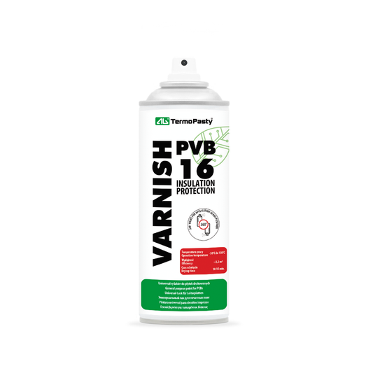 Spray Lac AG Thermoplastic Varnish PVB 16, 100ml, Transparent ART.AGT-232