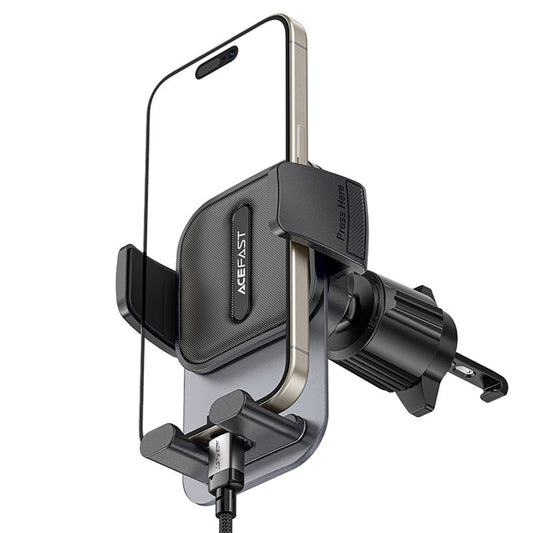 Auto Teline Acefast D25, 4.5inch - 6.7inch, Musta