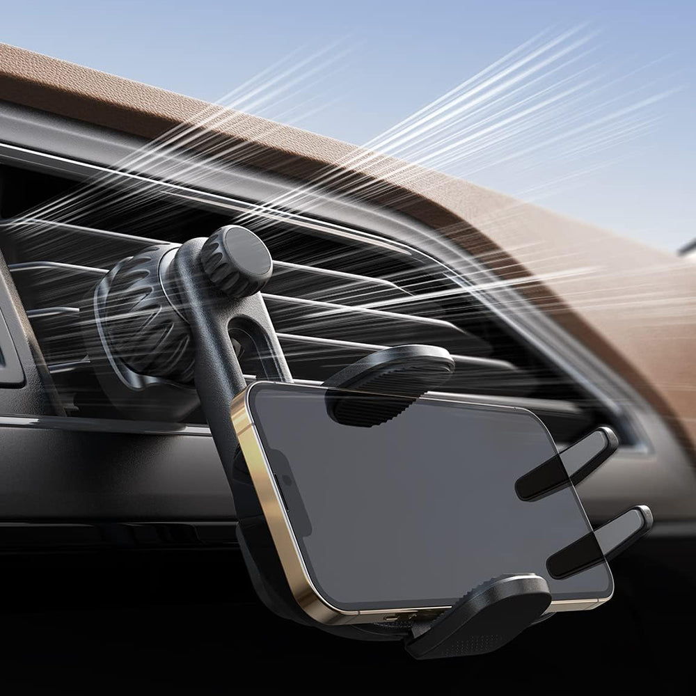 Auto Lisen -teline, 4.7 tuumaa - 7.2 tuumaa, Musta YL0222060011