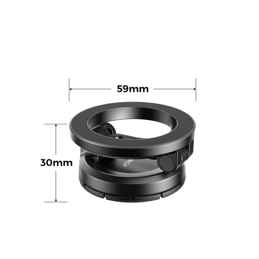 Joyroom JR-ZS505 magneettinen autokotelo, 4,7 tuumaa - 7 tuumaa, musta