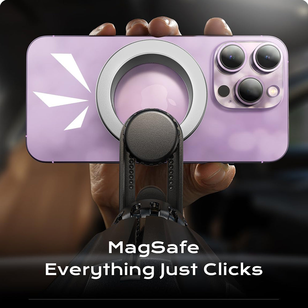 Magneettinen Autoteline Lisen, Universaali, Musta YL0222100001