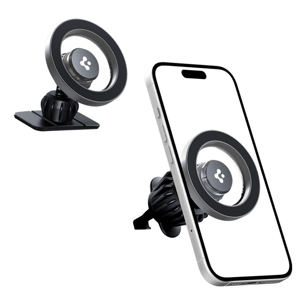 Magneettinen Autoteline Spigen MFT13, Universaali, Hopea ACP08314