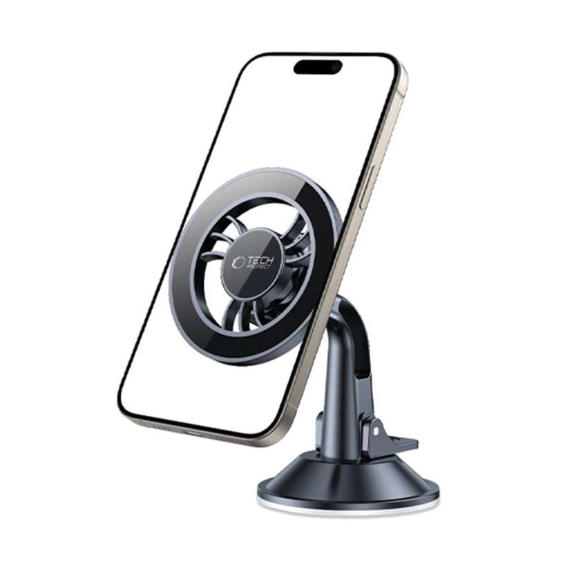 Magneettinen Autoteline Tech-Protect N56 Dash, Universaali, Musta