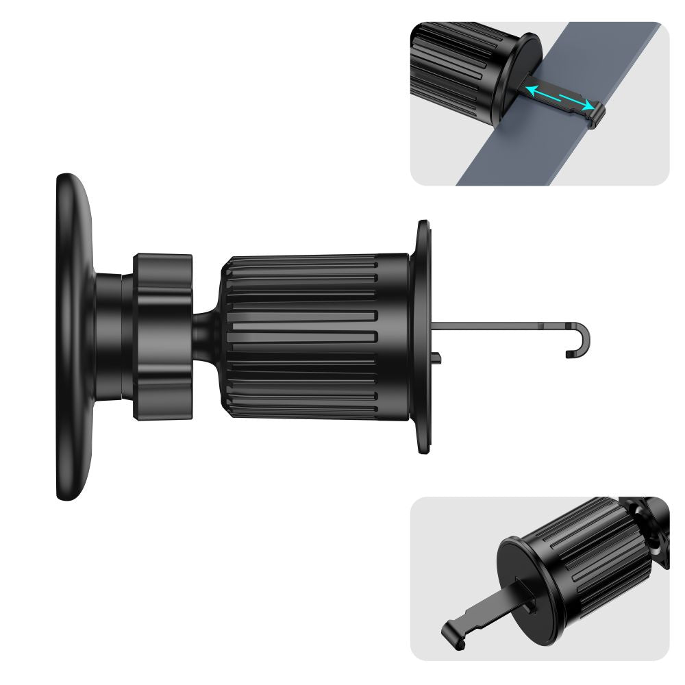 Magneettinen Autoteline Tech-Protect N58 Vent, Universaali, Musta