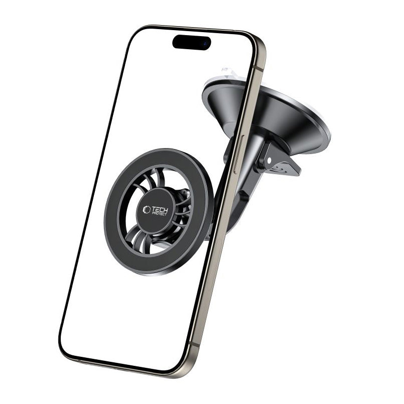 Magneettinen Autoteline Tech-Protect N56 Dash, Universaali, Musta