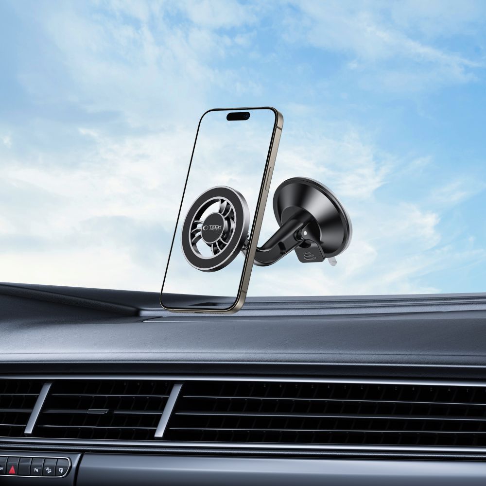 Magneettinen Autoteline Tech-Protect N56 Dash, Universaali, Musta