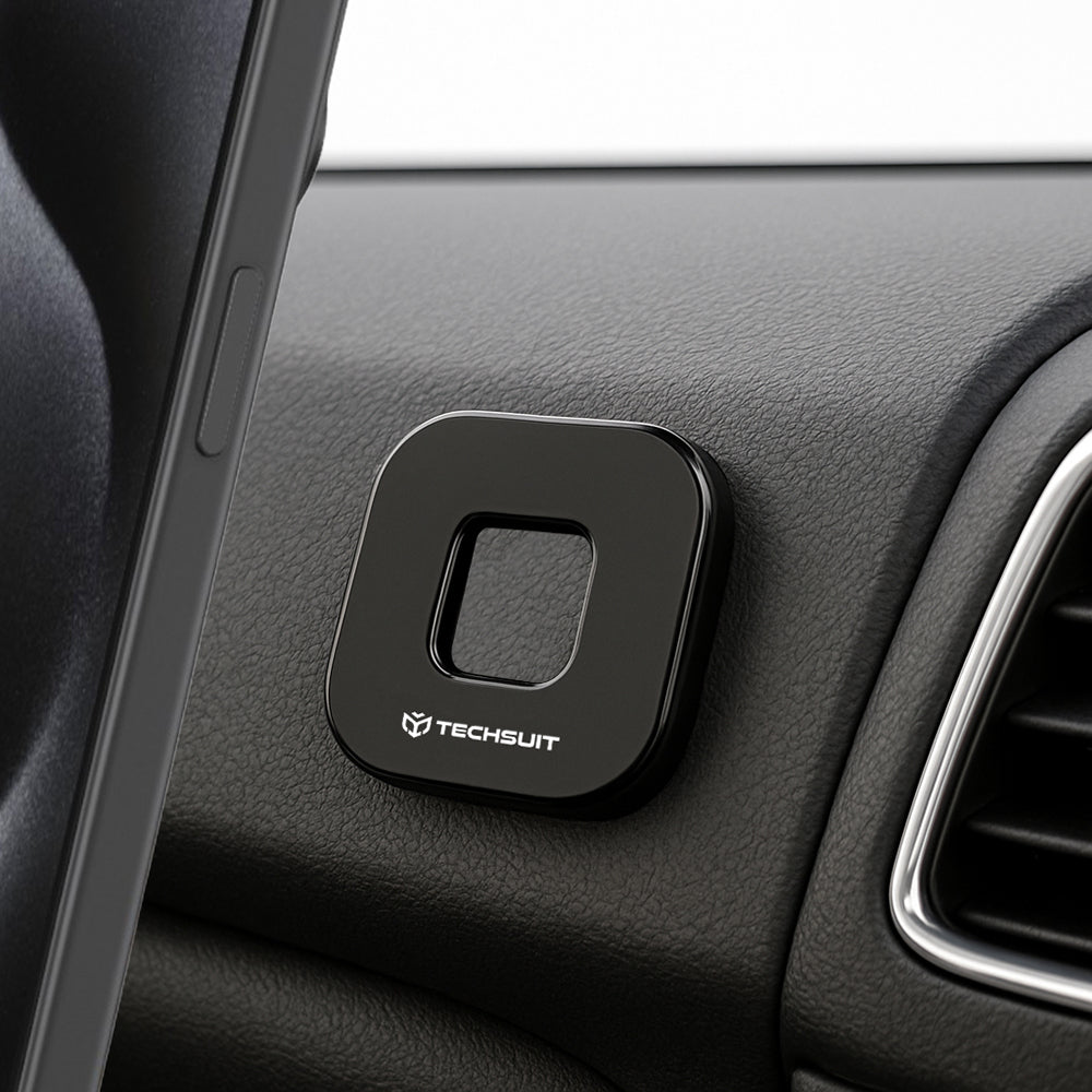 Magneettinen Auto Teline Techsuit HOLD210, Universaali, Musta