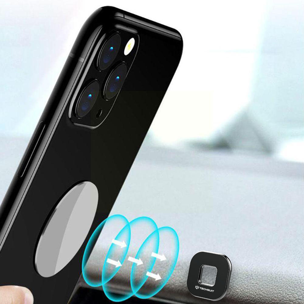Magneettinen Auto Teline Techsuit HOLD210, Universaali, Musta