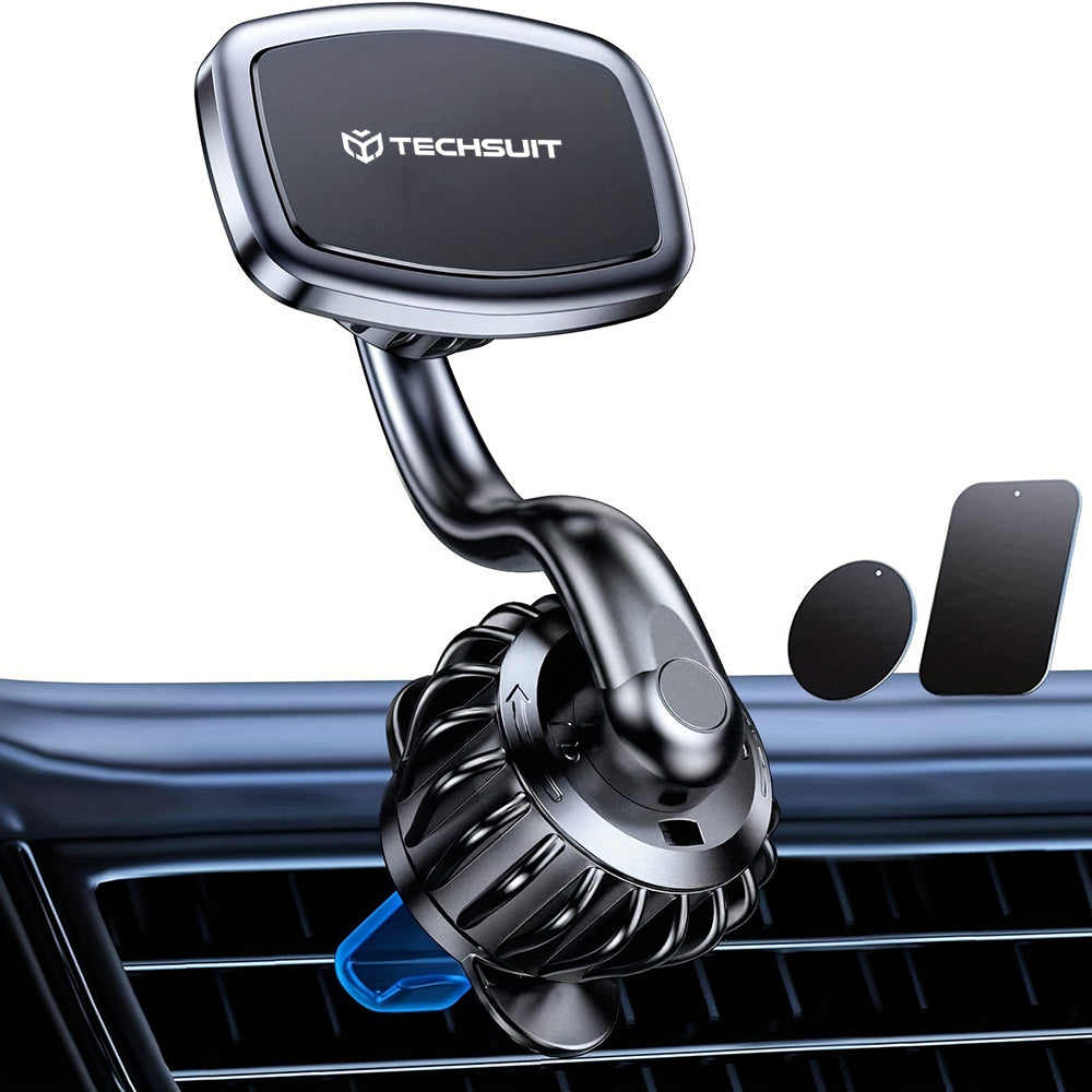 Magneettinen Auto Teline Techsuit S3, Universaali, Musta