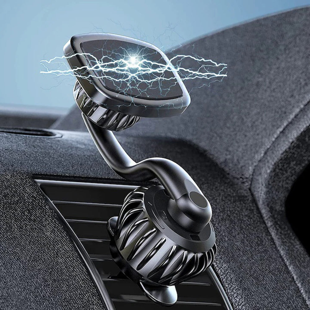 Magneettinen Auto Teline Techsuit S3, Universaali, Musta