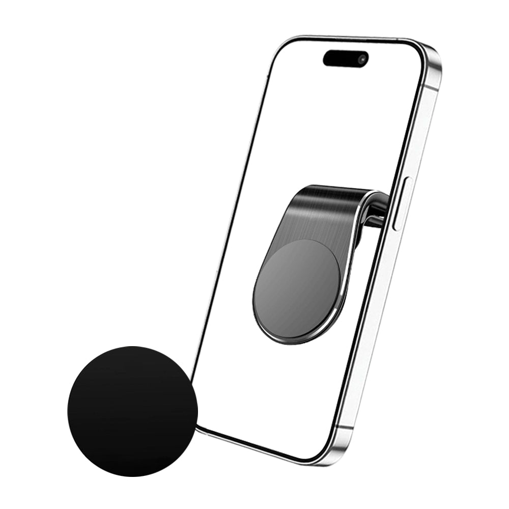 Magneettinen Autoteline Techsuit S7, Universaali, Hopea