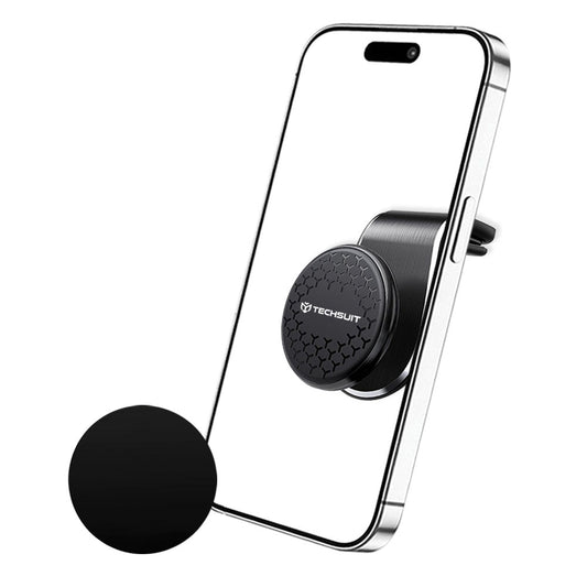 Magneettinen Auto Teline Techsuit S8, Universaali, Hopea