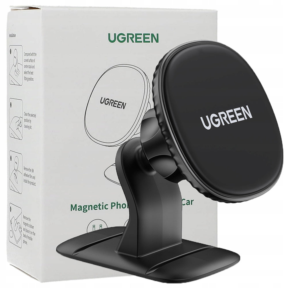 UGREEN LP292 magneettinen autoteline, universaali, Musta