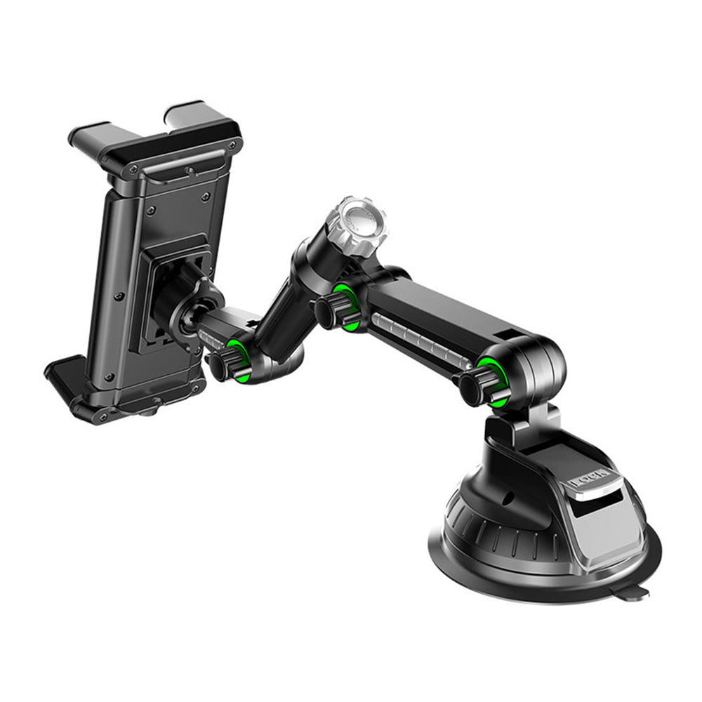 Techsuit ST1 Autoteline Puhelimelle / Tabletille, 4.7 tuumaa - 12.9 tuumaa, Musta