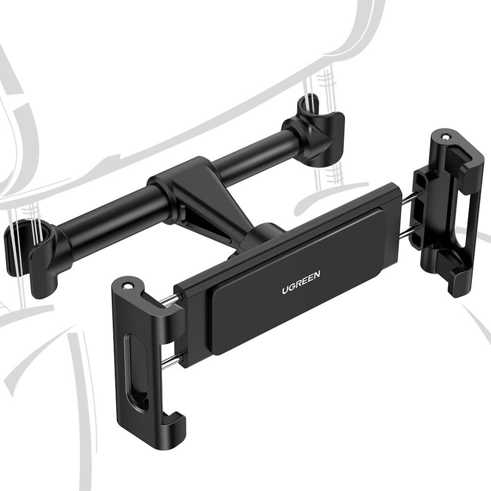 UGREEN LP160 (60108) Autoteline Pääntuelle Puhelimelle / Tabletille, 4.7 tuumaa - 12.9 tuumaa, Musta