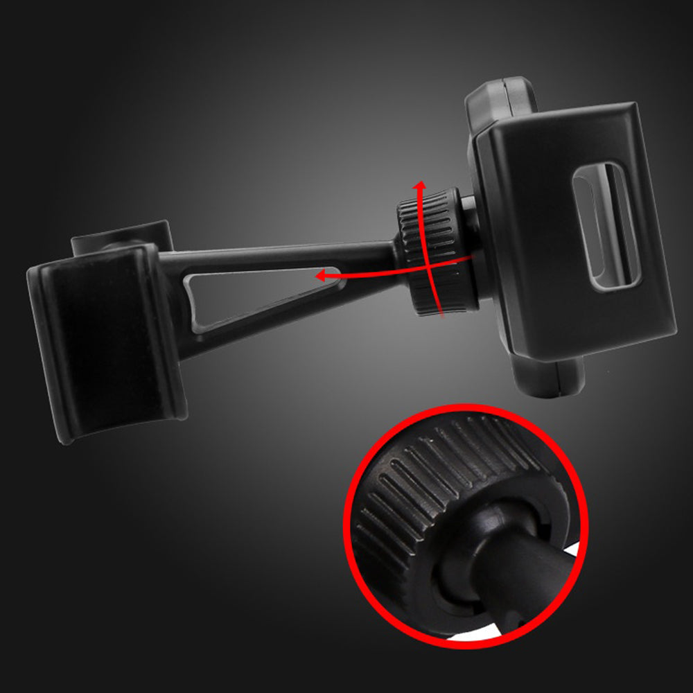 Autoteline Yesido C29 Pääntuelle Puhelimelle / Tabletille, 4 tuumaa - 10 tuumaa, Musta