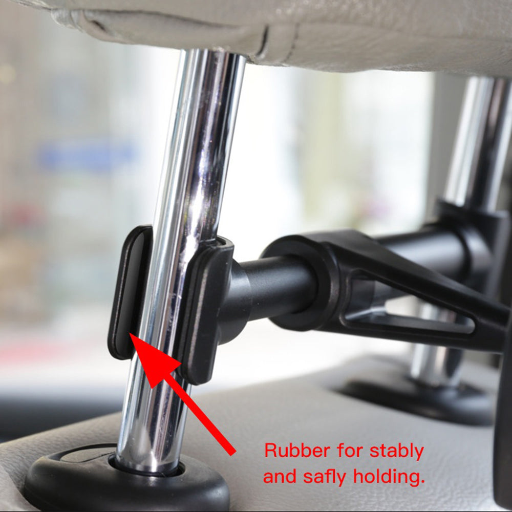 Autoteline Yesido C29 Pääntuelle Puhelimelle / Tabletille, 4 tuumaa - 10 tuumaa, Musta