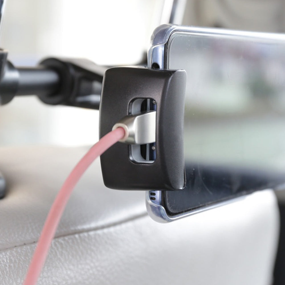 Autoteline Yesido C29 Pääntuelle Puhelimelle / Tabletille, 4 tuumaa - 10 tuumaa, Musta