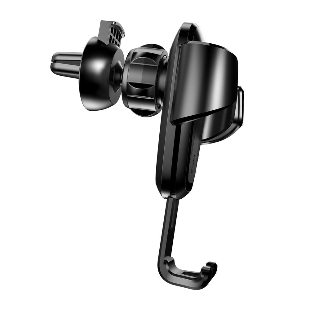 Baseus Air Vent Gravity Car Mount, 4 tuumaa - 6 tuumaa, musta SUYL-01