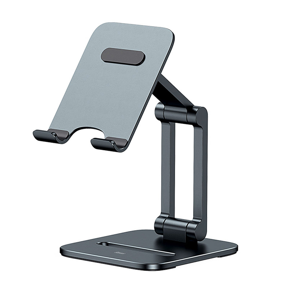 Baseus Biaxial -työpöydän teline puhelimelle / tabletille, universaali, harmaa LUSZ000013