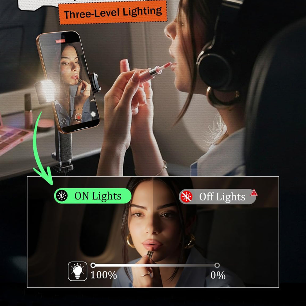 Lisen A133 2in1 pöytäteline, 4 tuumaa - 6,8 tuumaa, musta YL0225070021